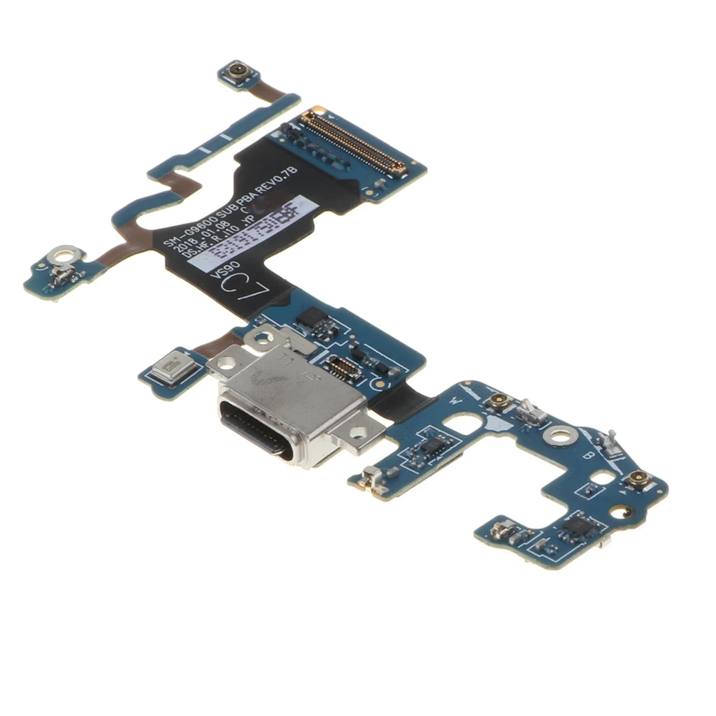 USB Charging Port Connector Flex Cable Replacement For Samsung S9