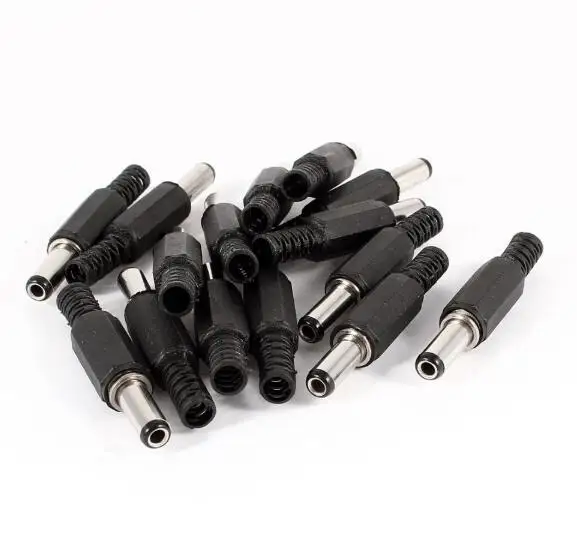 10 шт. 5 5x2 1 мм мм|male power connector|male plugdc male 5.5 |