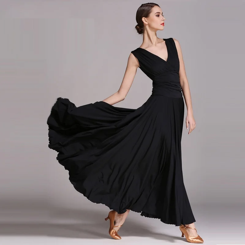 Бальное стандартное танцевальное платье, женское платье для вальса, костюм для соревнований, профессиональный бальный танец, платье для выступлений, B-6050
