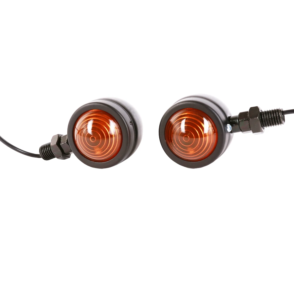 12V Bullet Turn Signal Indicator Lights Lamp Fit for Harley 8