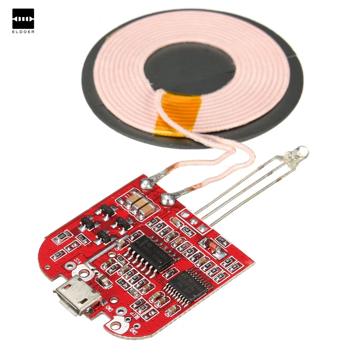 Hot Sale Qi Wireless Charger PCBA Circuit Board Coil Wireless Charging