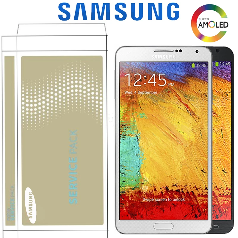 Оригинальный 5 'ɺMOLED LCD для SAMSUNG Galaxy Note 3 Neo Mini N750 N7505 дисплей сенсорный экран