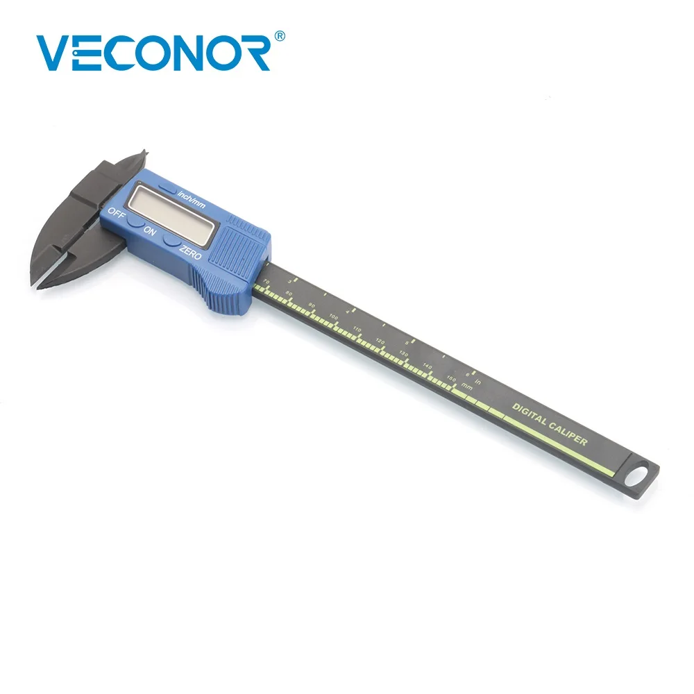 

Veconor 0-150mm Digital Veriner Caliper LCD Display Professtional Measuring Gauge Tool For Multifunctional Use