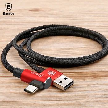

Baseus Type usb-C cable for samsung Note8 S8 Xiao mi A1 mobile phone Type C Fast charging cable usb type C Charger cable