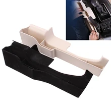 Для Toyota Land Cruiser Prado FJ150 коробка для хранения, автомобильный органайзер для сиденья, с Боковым Разрезом, для кошелька, телефона, монет, ключей от сигареты