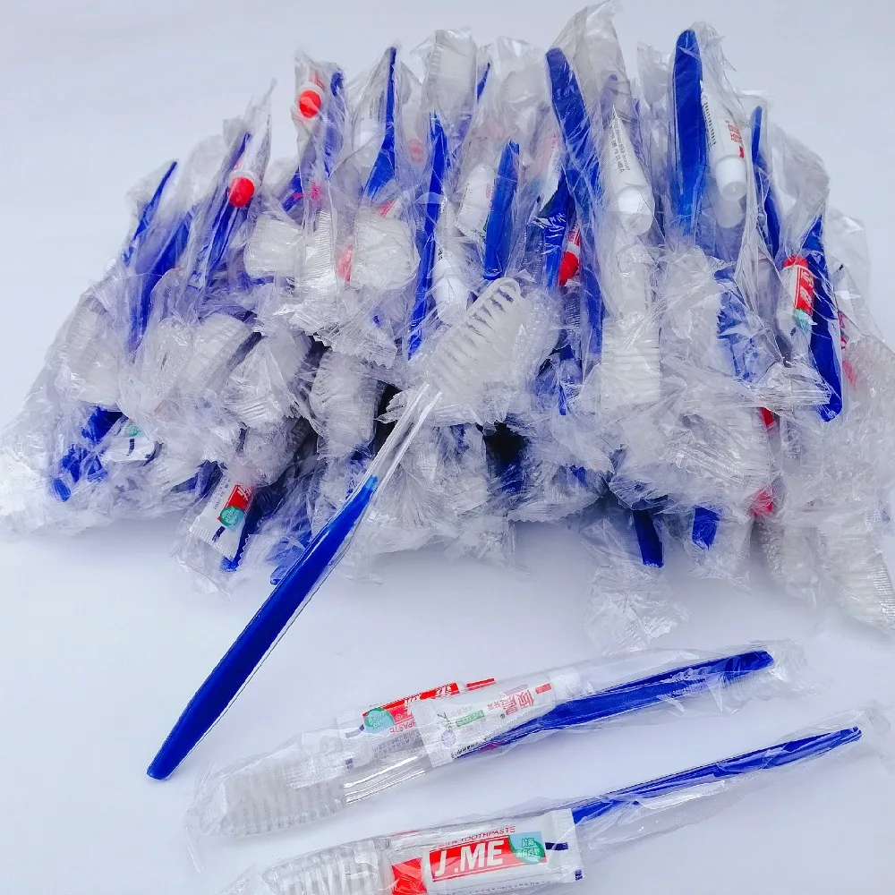 100 шт/1 пакет хорошее качество одноразовая зубная щетка для путешествий для мытья отельных принадлежностей