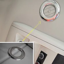 ABS Chrome Tejadilho Do Carro Air vent saída anel tampa fit guarnição para dodge journey fiat freemont 2013 2014 2015 2016