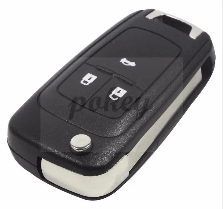 

For Chevrolet 3 Buttons Replacement Remote Case Fob Cover Flip Folding Key Shell Blank Lova Sail Aveo Cruze