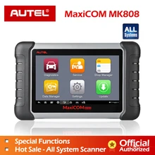 Autel MaxiCOM MK808 Diagnostic tool MX808 Exclusive Agent Autel for MK808 100% Original Oil /EPB/SAS/BMS Reset Auto diagnostic