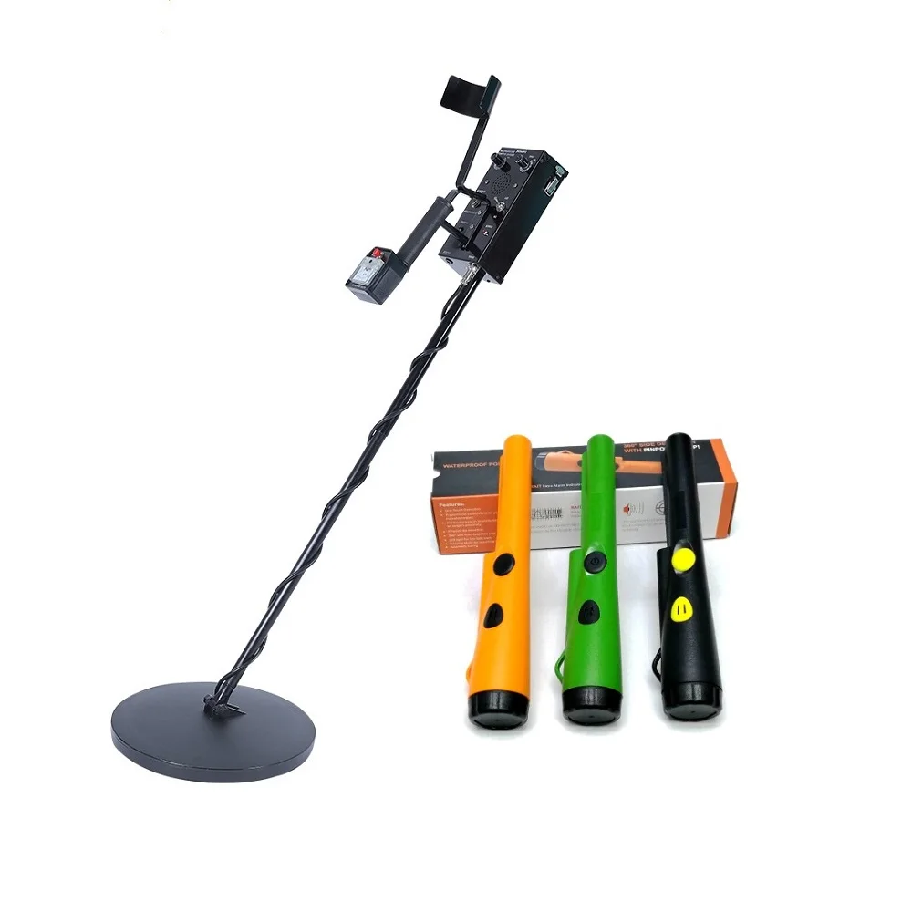 

Portable Long Range Gold Mining All Metal Detector Coin Finder Max Depth 4m