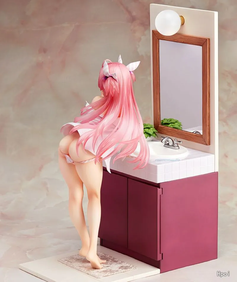 1pc 28cm Japan Native Marika Hanasaka Mariko with Dressing table collectors Sexy Wanli Flower Dressing Table Action Figure Toys