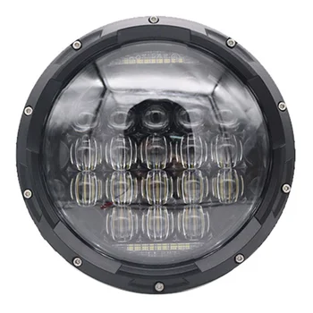 

wzjoo 7Inch Round Led Headlight 7" Round LED headlamp Replacement light with white DRL For Jeep Wrangler Lada 4x4 urban Niva