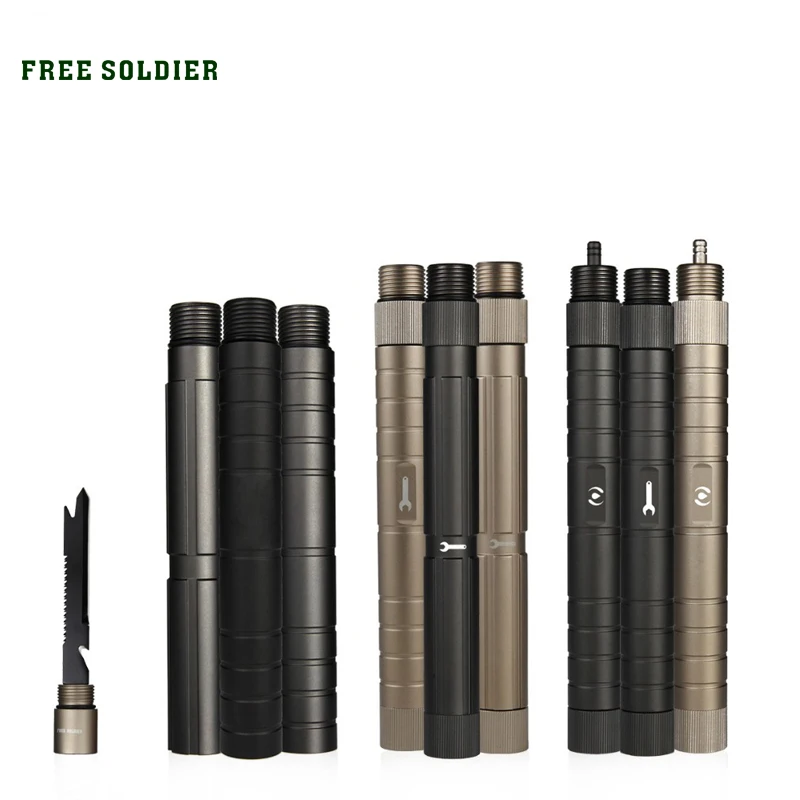 

FREE SOLDIER Outdoor sports camping hiking central component series multi-function folding shovel DIY Accessories