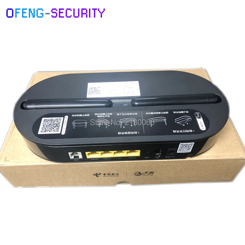 20 шт HS8145V EPON ONU ONT HGU двухдиапазонный маршрутизатор 4GE+ 1Tel+ 1USB+ 2 wifi(2,4G/5G), английская прошивка, 2,4G& 5G двухдиапазонный wifi