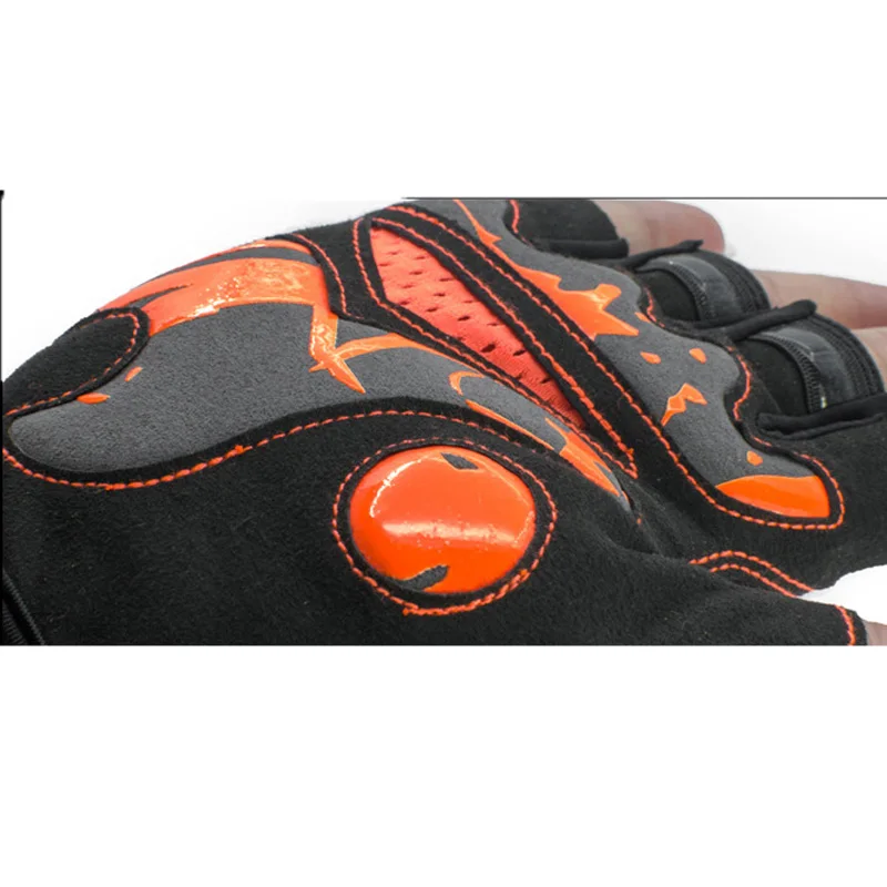 Новые перчатки для бега, велосипедные перчатки с полупальцами, противоударные дышащие велосипедные перчатки для MTB, мужские и женские спортивные аксессуары h34