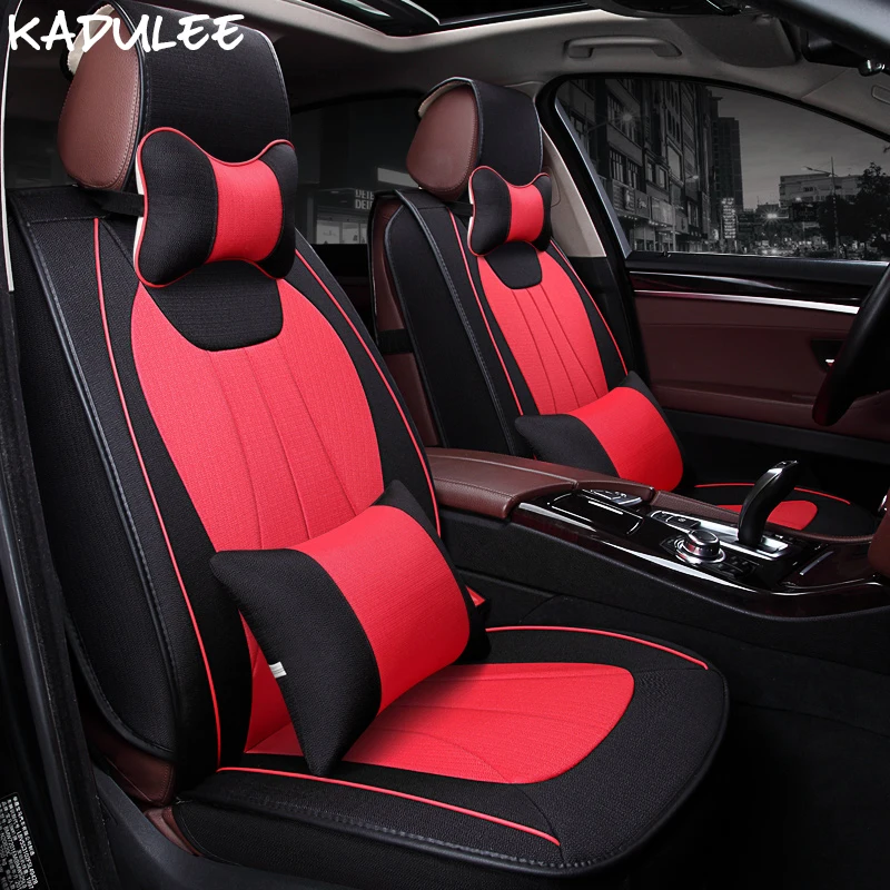 Kadulee Universele Autostoel Cover Toyota Corolla Chr Auris Wish Aygo Prius Avensis Camry 40 50 2018 Auto Styling Accessoires Auto Stoel Beschermhoezen Aliexpress