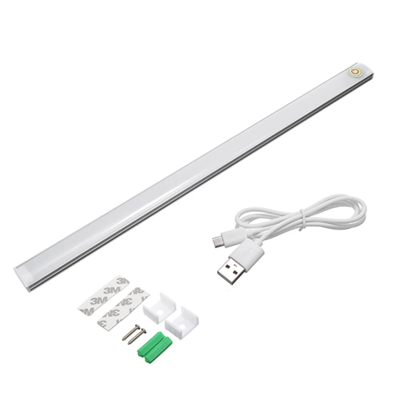 Smuxi 21 светодиодный 6 Вт USB сенсорный датчик затемнения светодиодный светильник для спальни прикроватный шкаф светильник Чистый теплый белый DC5V