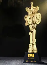 Высокое качество! 2019 star Кубок-Корона из металла Кубок каучук творческий корона кристаллический трофей, Бесплатная доставка
