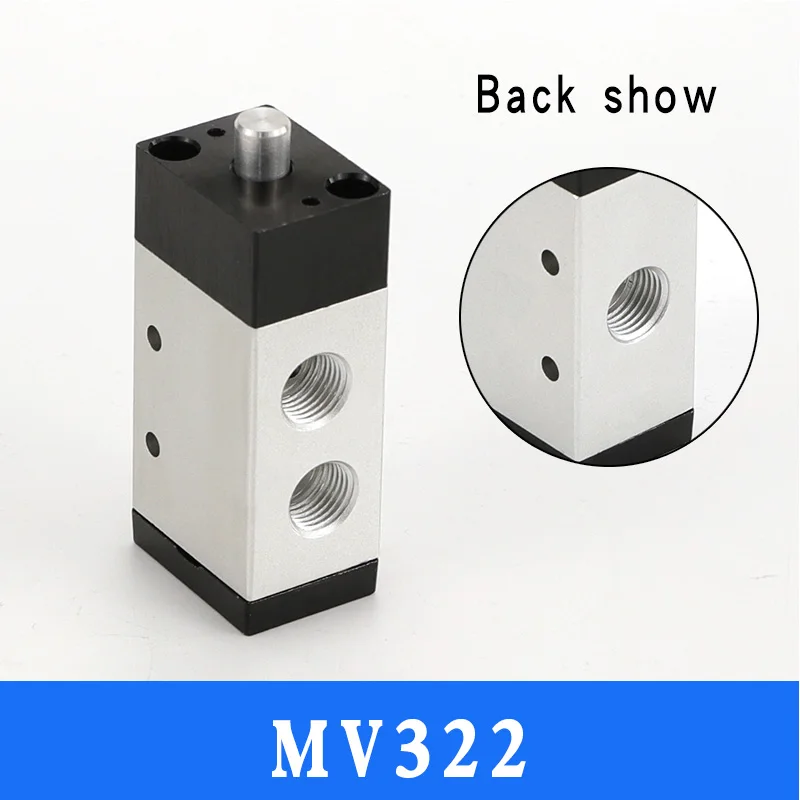 Пневматический клапан G1/" MV522 MV522R машин механический MV522PP MV522PPL MV522PB MV522EB MV522TB - Цвет: MV322
