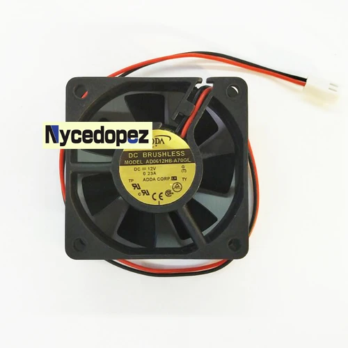 Охлаждающий вентилятор для AD0612HB-A70GL DC12V 0.23A CPU охлаждающий 60x60x25 мм 2 Pin | Компьютеры