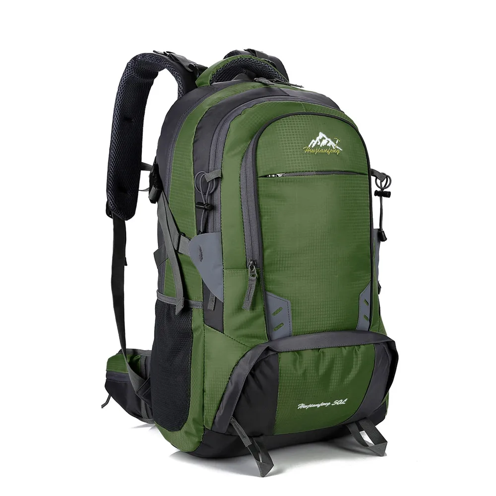 50L Water Resistant Backpack Outdoor Sport Travel Laptop Daypack