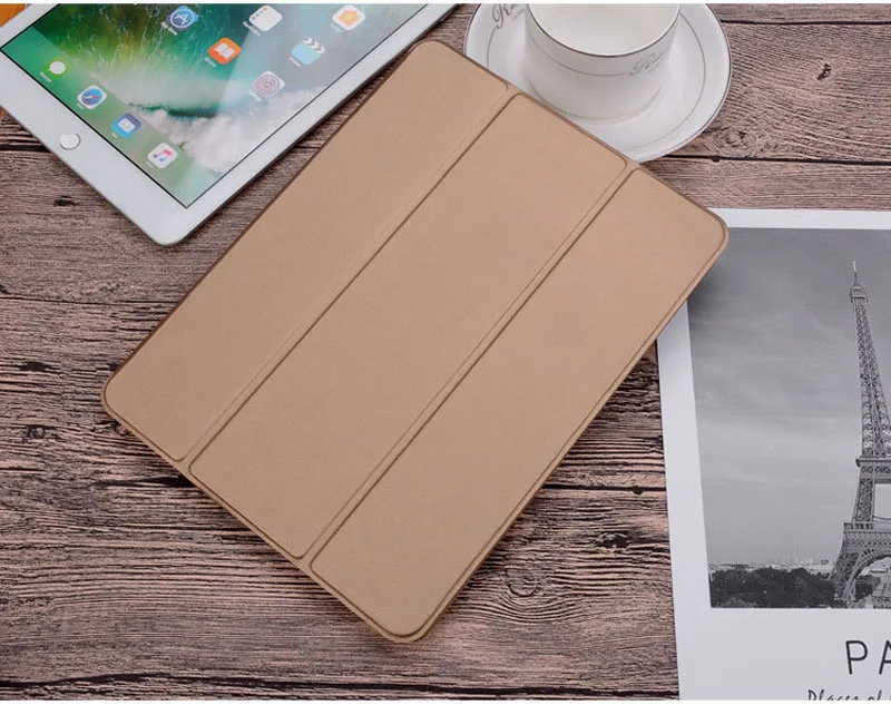 Чехол для iPad Pro 12,9 дюйма с Apple Pencil Holder из искусственной кожи Силиконовый мягкий чехол умный чехол для iPad Pro 12,9 дюйма