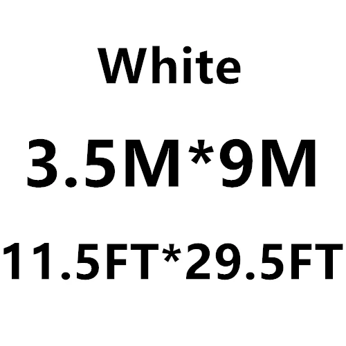 VILEAD 3,5 м x 9 м(11.5FT x 29,5 футов) Белоснежка цифровая камуфляжная сеть военный армейский Камуфляжный сетчатый солнцезащитный крем солнцезащитный навес палатка - Цвет: White