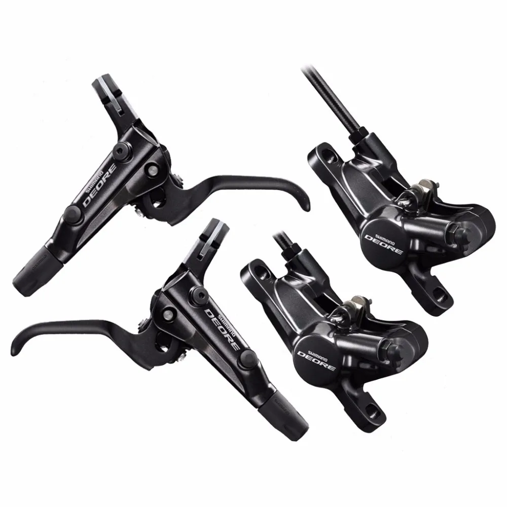 SHIMANO DEORE M6000 Hydaulic MTB велосипедный дисковый тормоз 800/1400 мм передний и задний черный