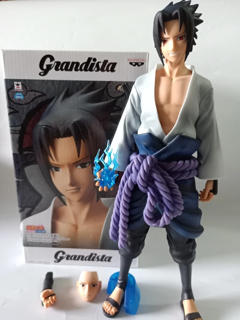 

Original Banpresto Naruto Grandista SHINBOBI RELATIONS UCHIHA SASUKE Action Figure Toys Model Dolls Figurals Brinquedos