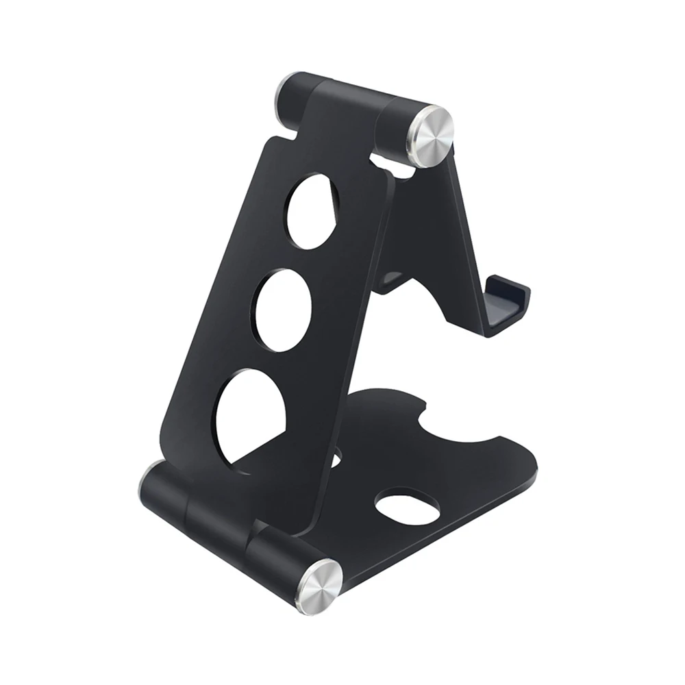 

Black Aluminum Foldable Stand Holder For Portable Monitor(AUSU MB169B+) , Phone Xs Max XR X 8 7 6 6s Plus, Tablet, iPad(4-15")