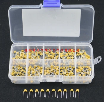 

10 Values=300pcs/lot 16V 1uf-100uf Monolithic capacitor Assorted Kit Box Assorstment Set