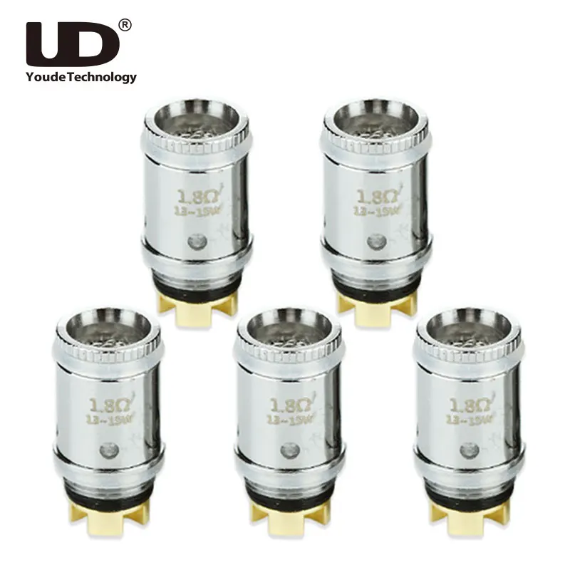 

5pcs Original Youde UD Mesmer MOCC Coil 0.5ohm & 1.8ohm KA1 Atomizer Head for UD Mesmer Tank