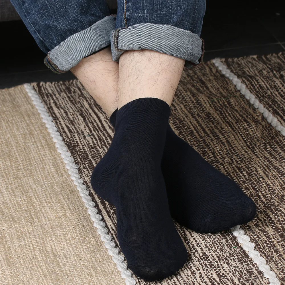 1 пара мужских носков высокое качество чистый цвет 80% шерстяные зимние носки теплые носки дышащие мужские носки 5 цветов