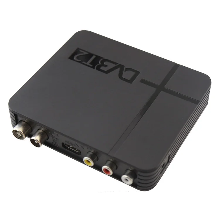 1080P HD ТВ тюнер Dvb T2 Vga коробка t2 для монитора адаптер USB2.0 приемник спутниковый