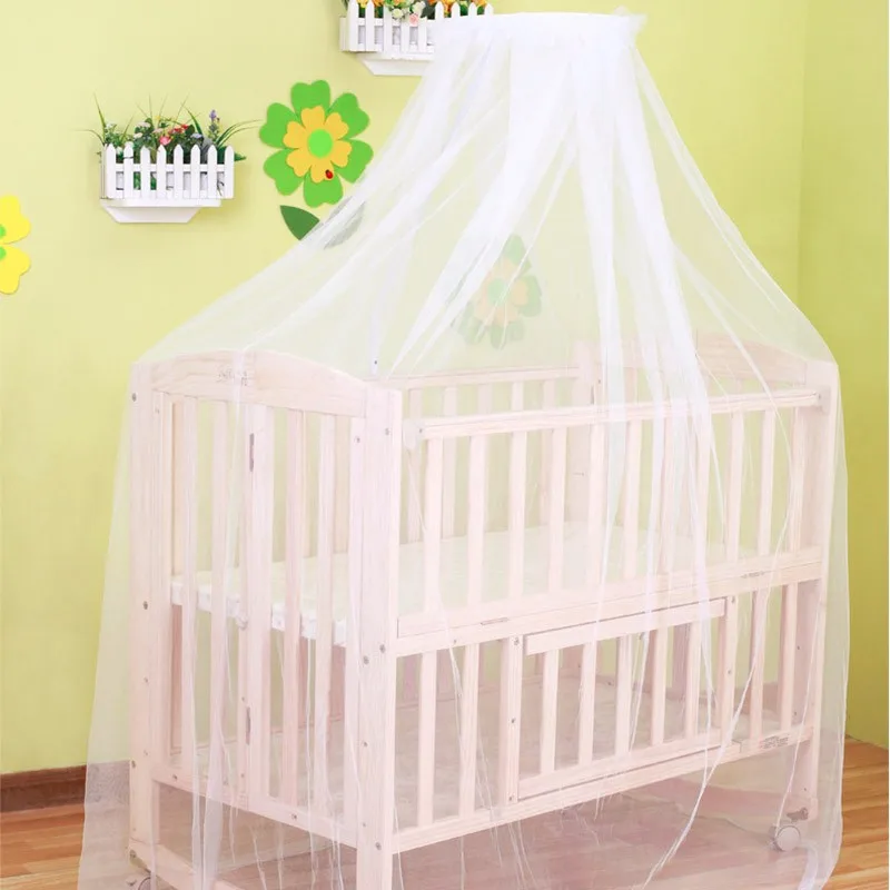 Summer Canopies In Cot Baby Mosquito Net White Baby Decoration Room