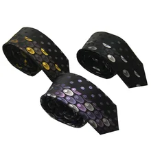 Lammulin Для Мужчин's Галстуки для костюма дизайн Пейсли ЖАККАРДОВЫЕ шейный платок, тонкий галстук 6 см рубашек свадебное платье галстук Gravatas 3 цвета на выбор