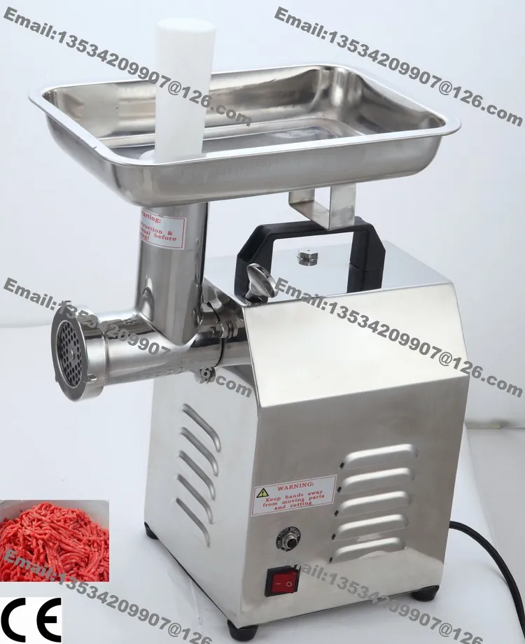 Free Ship 80KG/H Heavy Duty 110v 220v Electric Auto Restaurant Butcher Home Pork Beef Meat