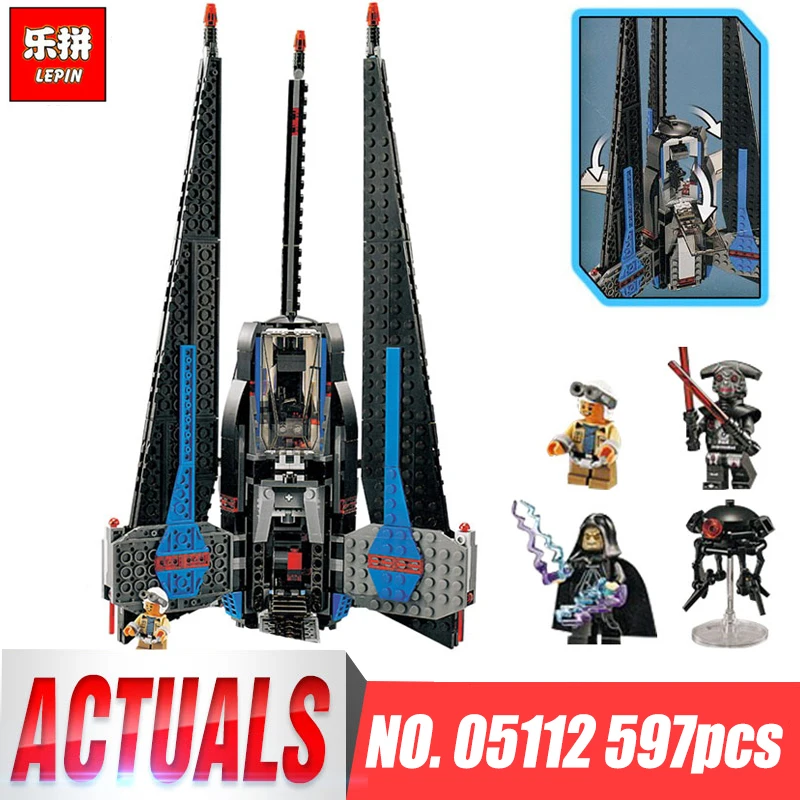 

Lepin 05112 Star Building Block Model legoinglys 75185 The Tracker I Fighter Bricks Wars Model Educational Toys Birthday Gifts