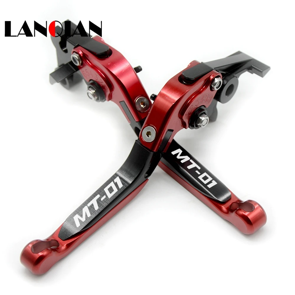 

CNC Motorcycle Extendable Handle Brake Clutch Levers FOR YAMAHA MT-01 MT 01 2004-2009 for MT01
