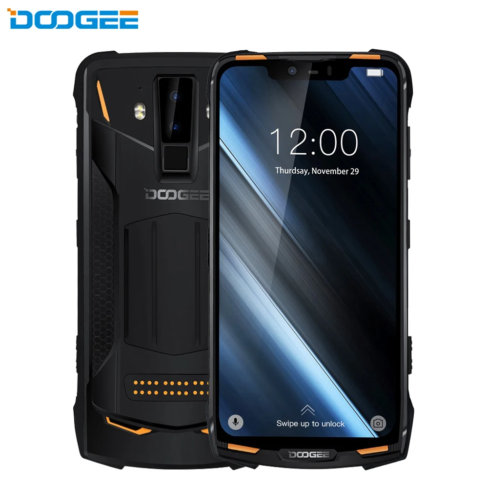 DOOGEE S90 IP68/IP69K модульный прочный мобильный телефон 6,18 дюймов 5050 мАч 6 ГБ 128 Helio P60 Octa Core Android 8,1 16,0 м Камера чехол для телефона