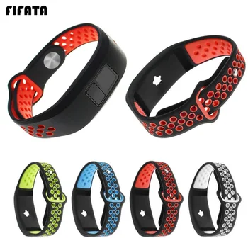

FIFATA Replacement Wristband For Garmin Vivofit 3 / Vivofit JR / JR2 Smart Band Silicone Watch Strap With Metal Buckle Bracelet