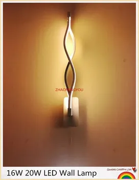 

YOU 16W 20W LED Wall Lamp Modern Bedroom Beside Reading Wall Light Indoor Living Room Corridor Hotel Room Lighting Decoration