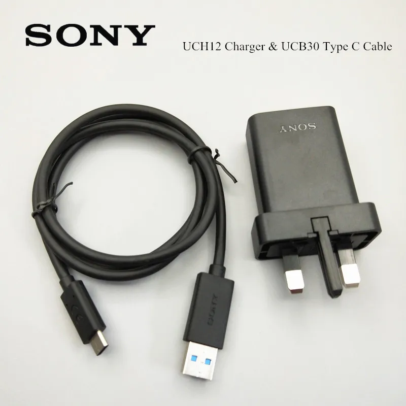 

Original SONY Quick Wall Charger fast Adapter UCB30 USB Type C Cable for Xperia XZS L1 XZ1 X COMPACT XZ Premium XA1 ULTRA Plus