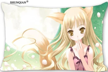 

New Arrival Custom Lil fox Anime Girl Pillowcase More Size Rectangle Pillowcase Custom Gift Pillow Cover Two Sides