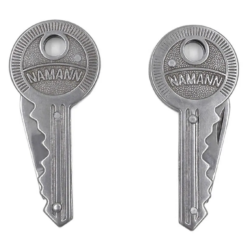 

1 Piece Mini Key Knife Key Pocket Folding Knife Key Chain Knife Peeler Portable Camping Key Ring Knife Tool