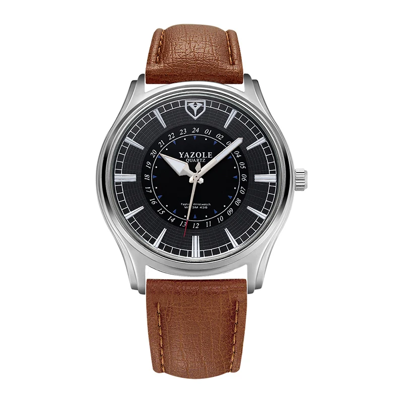 Мужские часы Топ бренд класса люкс Yazole мужские наручные часы модные бизнес дизайнерские подарки для мужчин часы relojes para hombre - Цвет: As the picture3