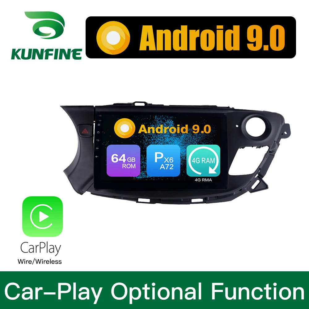 

Android 9.0 Ram 4G Rom 64G PX6 Cortex A72 Car DVD GPS Multimedia Player Car Stereo For Buick ENVISION 2014 Radio Headunit