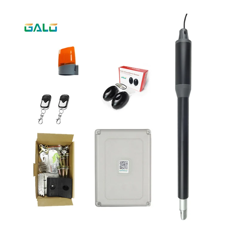 GALO Home Security Series Aluminum Single Automatic Gate Opener Kit for Swing Gates/door GALO Home Security Series Aluminum Single Automatic Gate Opener Kit for Swing Gates/door