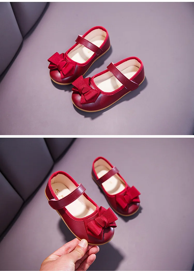 Летние сандалии для девочек ткань Туфли без каблуков обувь для девочек из металла для детей ясельного возраста на нескользящей подошве в стиле принцессы туфли с узлом бабочкой обувь для детей для От 1 до 3 лет