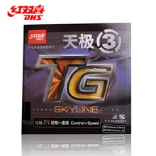 DHS SKYLINE 3 TG 3 резиновый пинг-понг с губкой Tenis De Mesa